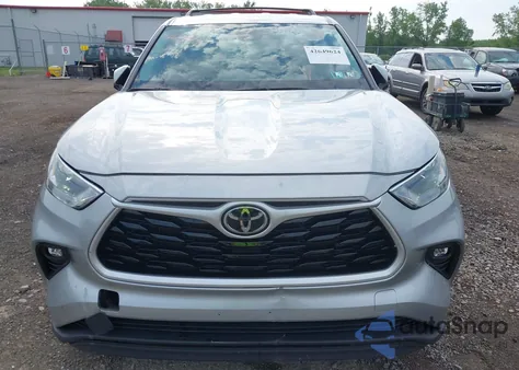 2022 Toyota Highlander Le from USA, damaged, VIN 5TDBZRBH9NS257992